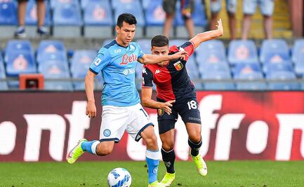'El Chucky' Lozano es titular en el triunfo del Napoli sobre el Genoa