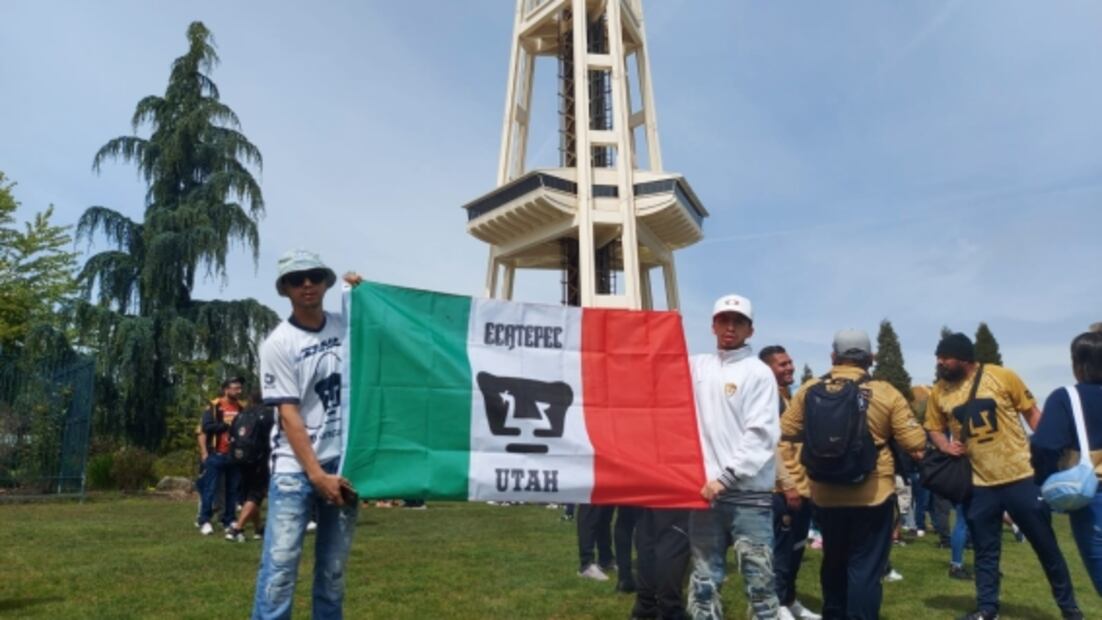 Afición de Pumas invade Seattle previo a la final de Concachampions