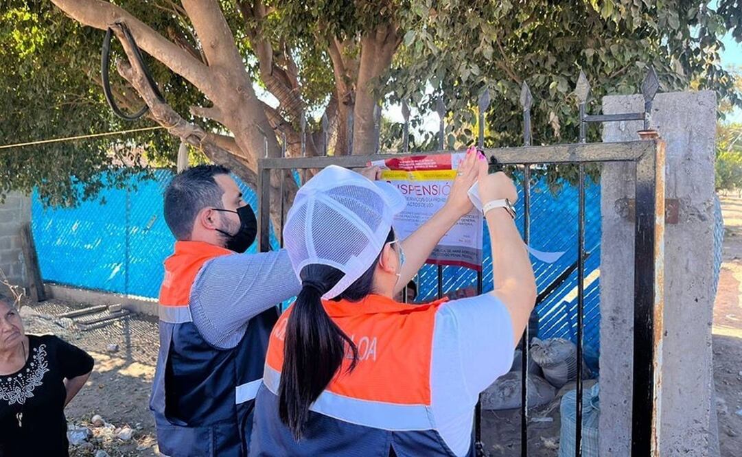 Una de las viviendas, habitada por trabajadores del campo, fue clausurada. Foto: Especial