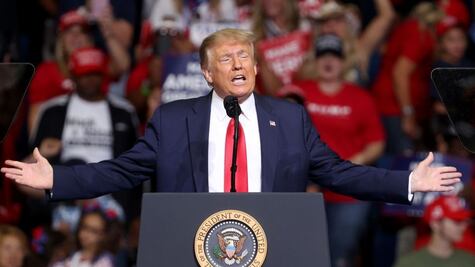 Así fue el primer mitin de Trump desde el inicio del confinamiento por el Covid-19