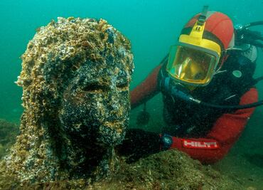 Heracleion: la asombrosa historia de la ciudad del antiguo Egipto que se hundió en el mar