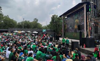 Así se vivió el arranque del Mundial de Futbol en el Museo Anahuacalli