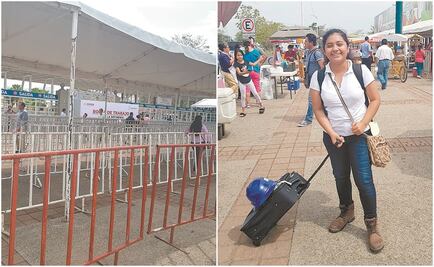 “Renuncié a mi trabajo para venir” 