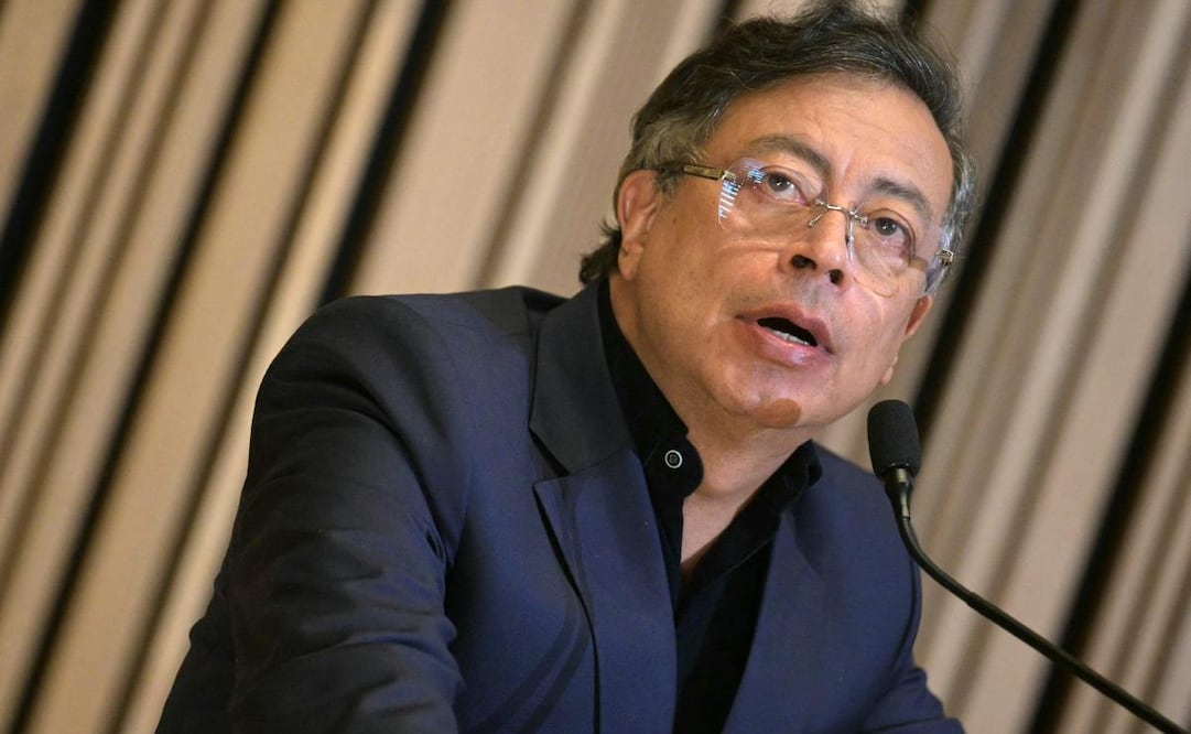 Gustavo Petro, presidente de Colombia. Foto: AFP