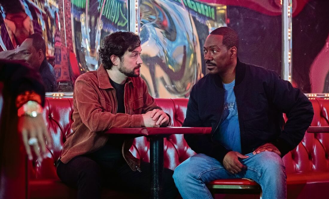 Joseph Gordon-Levitt, como el detective Bobby Abbott, hará equipo con Axel Foley (Eddie Murphy), Foto: Netflix