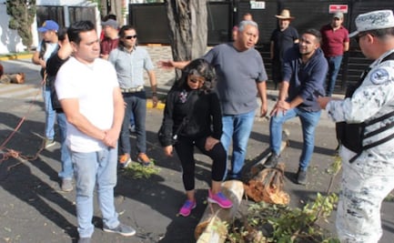 Vecinos de Atizapán denuncian agresiones por oponerse a tala de árboles