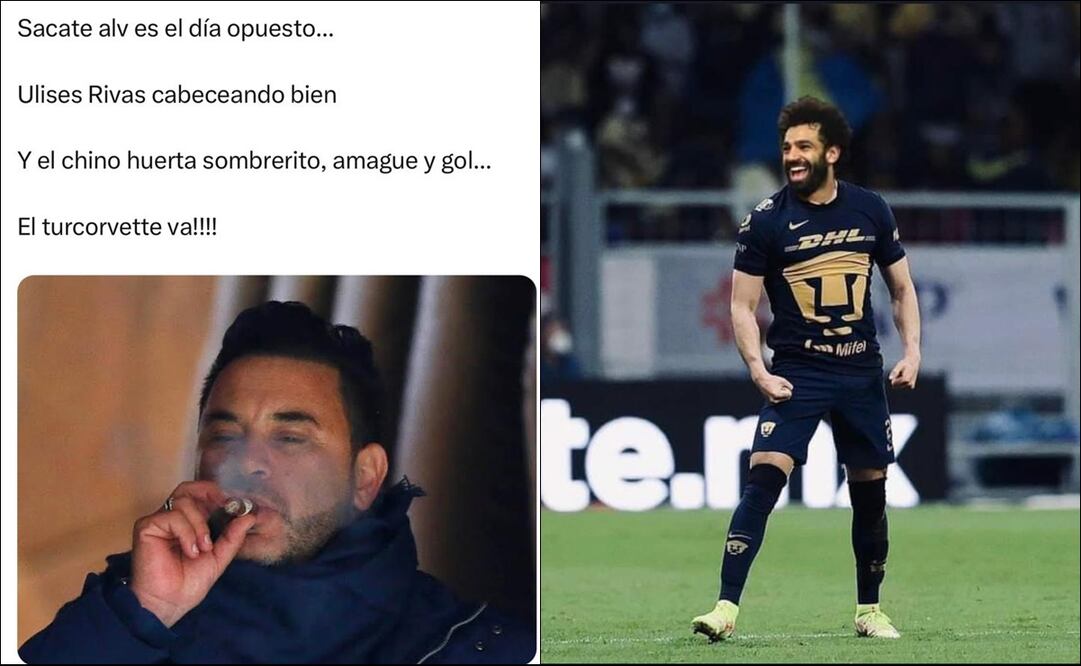 Los memes se apoderaron del debut del Turco Mohamed con Pumas / FOTO: ESPECIAL