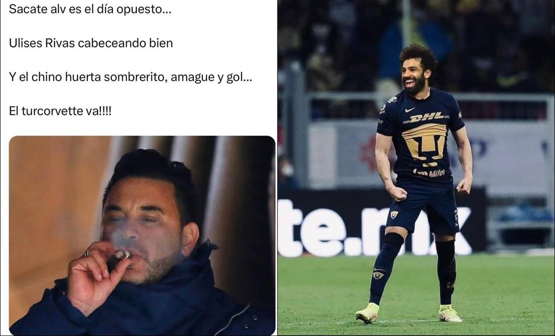 Los memes se apoderaron del debut del Turco Mohamed con Pumas / FOTO: ESPECIAL