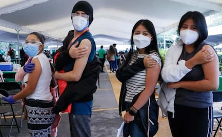 Primeras imágenes de la chaviza vacunada contra Covid en CDMX