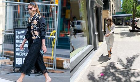 Cómo darle un toque chic al cubrebocas  