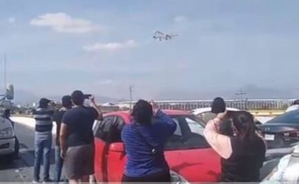 Así detiene el tráfico en Monterrey el avión que lleva a Tigres a Qatar