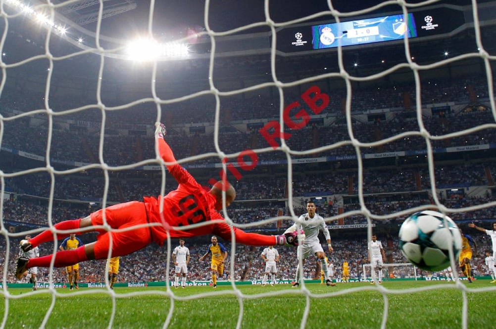 Hasta en Chipre sabián que CR7 iba a anotar ayer. (PAUL HANNA. REUTERS)