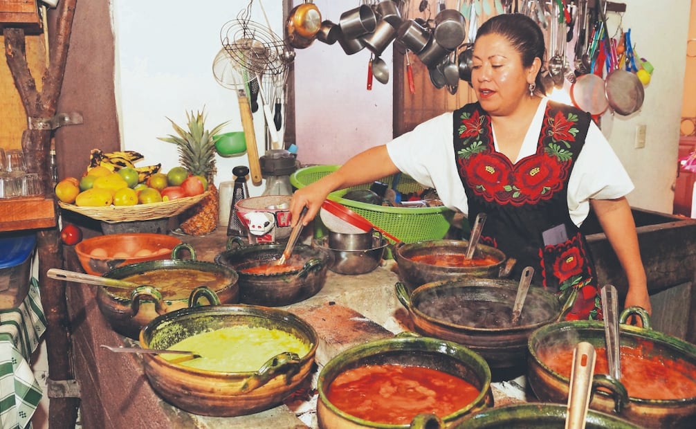 Catalina inició su vida como cocinera cuando empezó a trabajar con Che Cervantes. Foto: Edwin Hernández/ EL UNIVERSAL