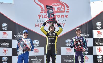 Colton Herta conquista el Gran Prix de Monterey, Pato O'Ward terminó quinto