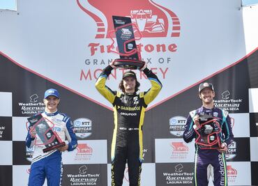 Colton Herta conquista el Gran Prix de Monterey, Pato O'Ward terminó quinto