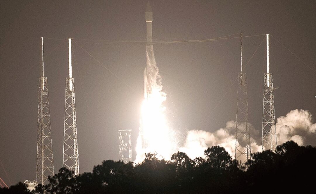 El satélite mexicano Morelos 3 fue lanzado con éxito en Cabo Cañaveral, Florida (ARCHIVO. EL UNIVERSAL)