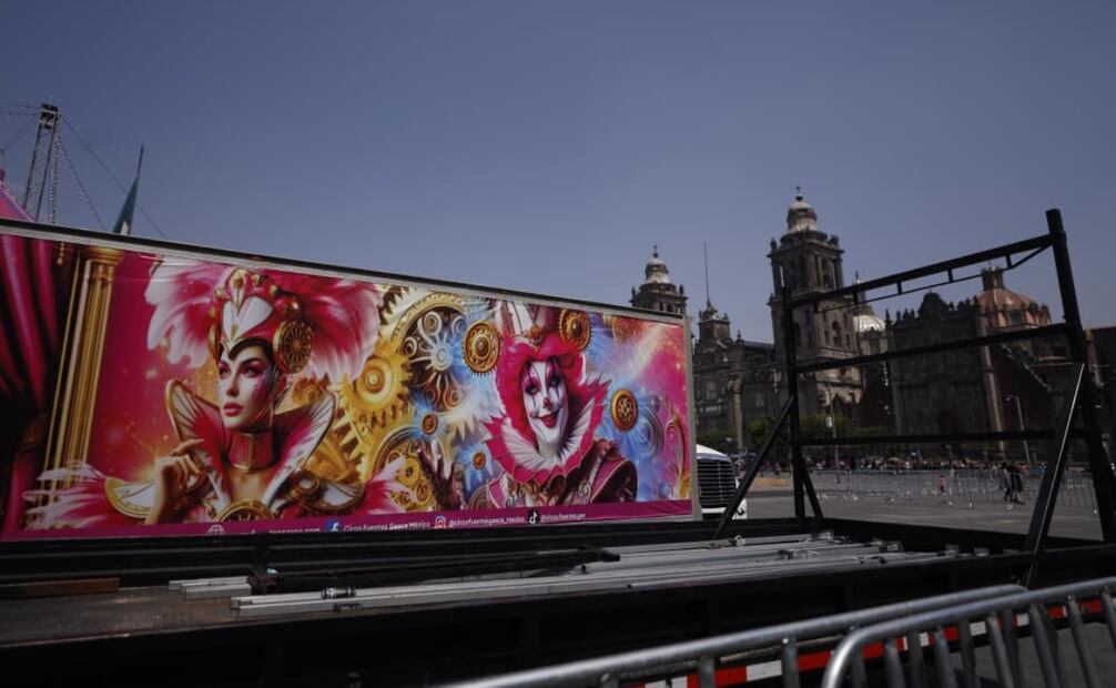 Aluistan "Zocalito de las infancias". Foto: Diego Simón / EL UNIVERSAL