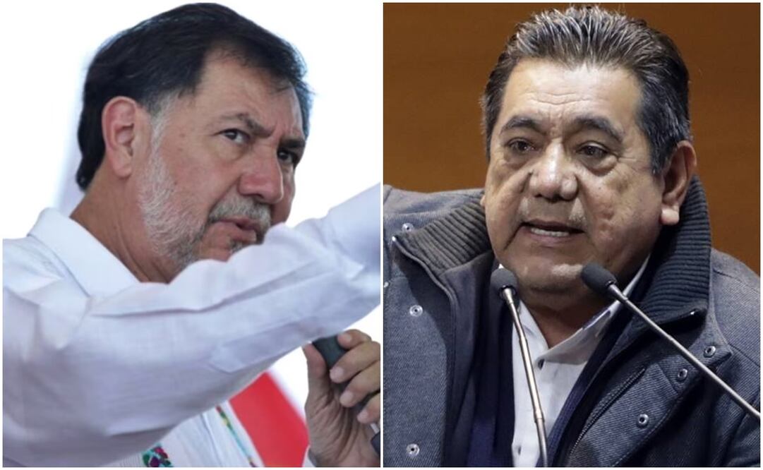 Félix Salgado Macedonio le pidió a Gerardo Fernández Noroña cerrar la página. Foto: EL UNIVERSAL