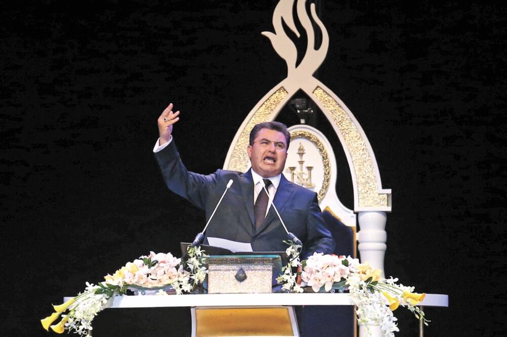 La iglesia La Luz del Mundo tiene registrados a 461 ministros de culto; sin embargo, no aparece el nombre de Naasón Joaquín García. Foto/ARCHIVO EL UNIVERSAL