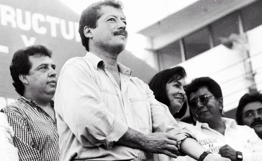 Luis Donaldo Colosio en Acapulco, el 17 de febrero de 1994. Foto: Norma A. García / Especial