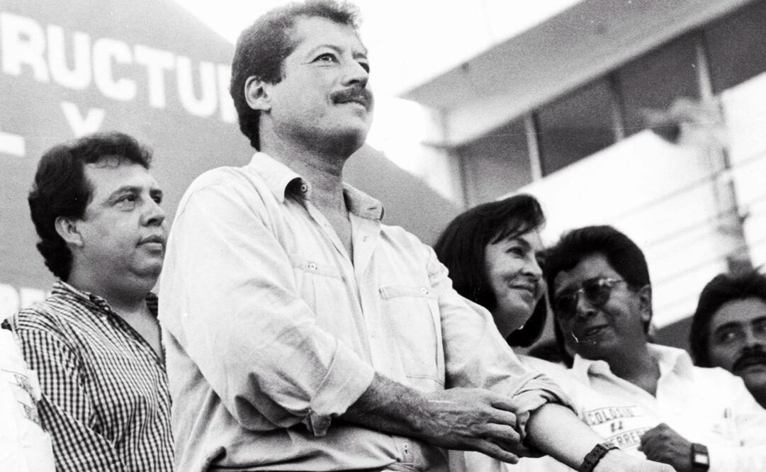 Acto de la campaña presidencial de Luis Donaldo Colosio en Acapulco, el 17 de febrero de 1994. Este marzo se cumplen 30 años de su asesinato. Foto: Norma A. García/ESPECIAL.