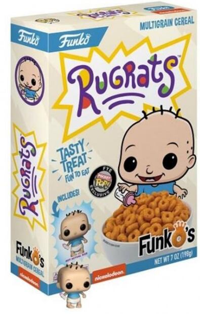 Rugrats están de regreso ¡en una caja de cereal!