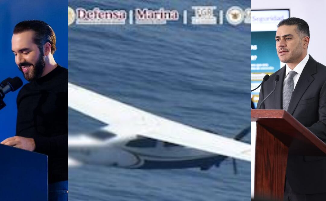 Bukele dice que es falso que aeronave con droga hallada en México procedía de El Salvador. (09/07/25) Fotos: Archivo