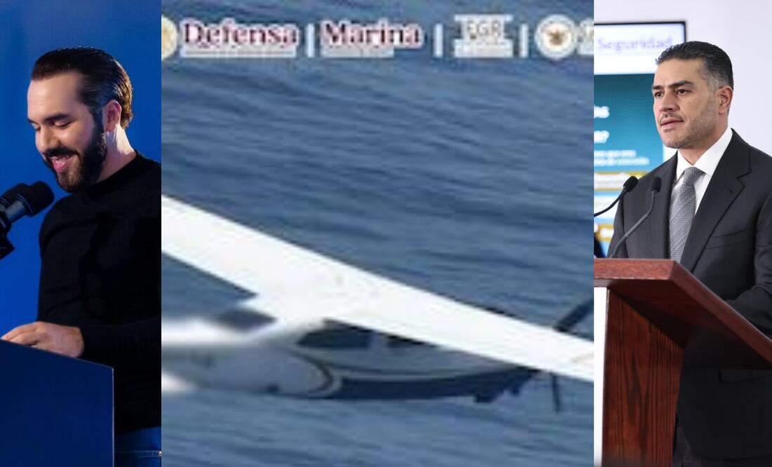 Bukele dice que es falso que aeronave con droga hallada en México procedía de El Salvador. (09/07/25) Fotos: Archivo