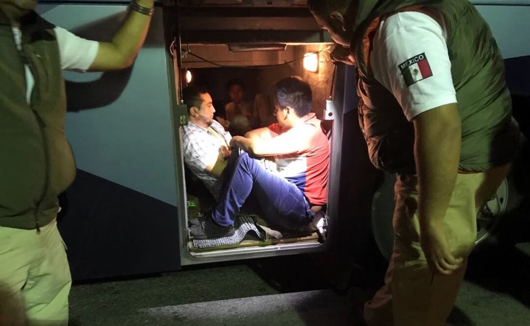 Los guatemaltecos abordaron el autobús en Guanajuato. /Especial