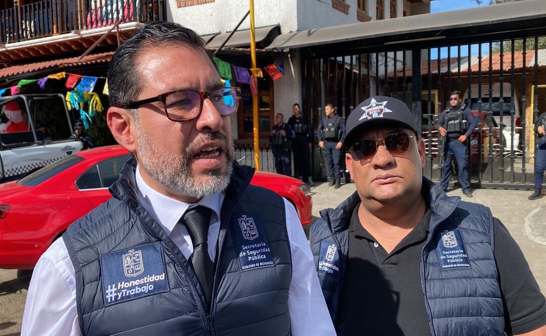 Juan Carlos Oseguera Cortés, secretario de Seguridad Pública de Michoacán. Foto: Carlos Arrieta