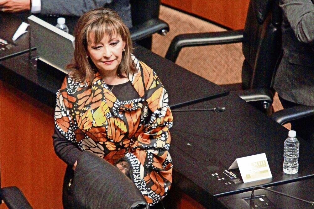 Denuncia. Lorena Cuéllar afirma que la violencia de género en el ámbito político es un problema estructural que refleja la discriminación (ARCHIVO EL UNIVERSAL)