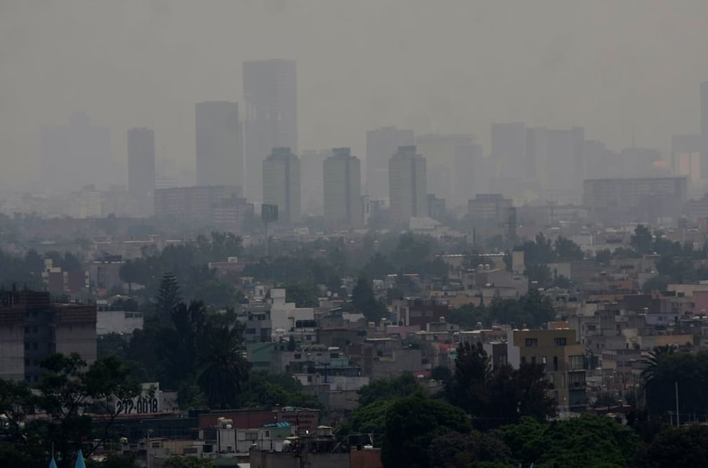Contaminación en la Ciudad de México. Foto: Archivo/EL UNIVERSAL