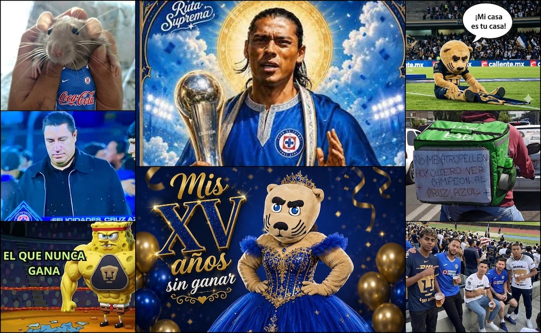 Estos son algunos de los mejores memes que dejó la Final del Clausura 2026. FOTO: Especiales