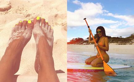 ¿Cuál es el tono exacto del esmalte neón de Kim Kardashian?