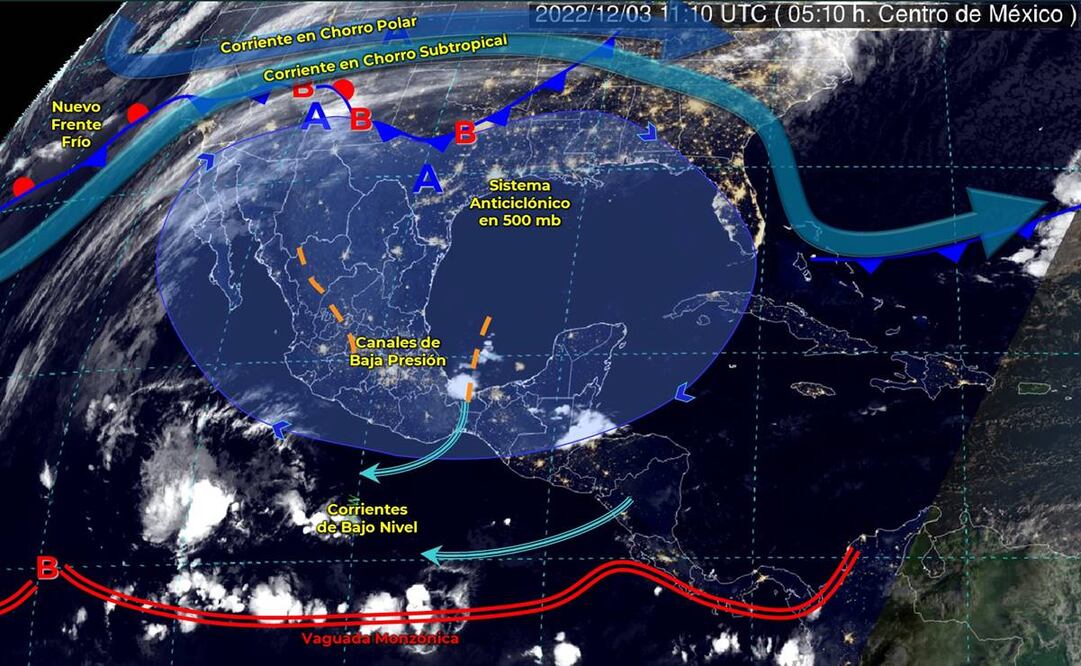 Foto: Tomada del Servicio Meteorológico Nacional