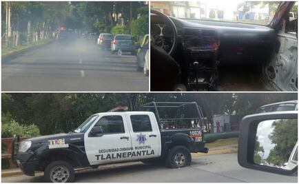Señalan patrullas chatarra y contaminantes en Tlalnepantla