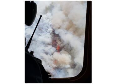 Consumen unas 70 hectáreas dos incendios en Nuevo León