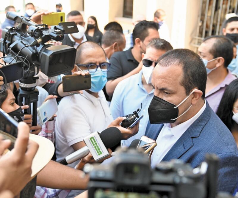 Cuauhtémoc Blanco afirma que se hará justicia a los morelenses.