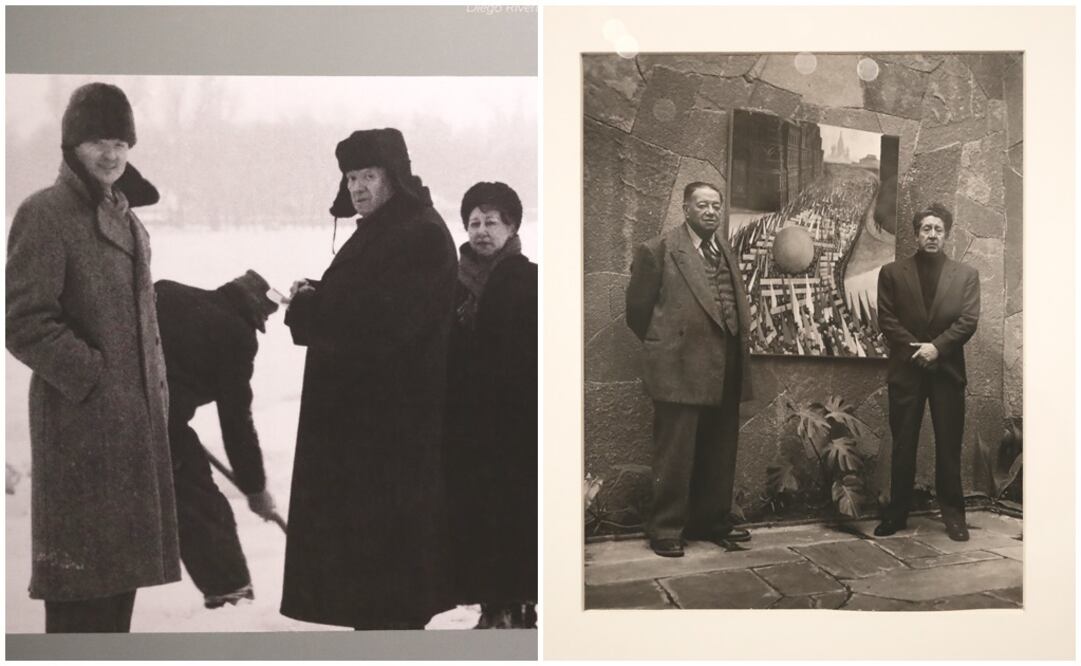 Bocetos, óleos, acuarelas, obra documental, libros y fotos de Rivera por la Unión Soviética integran la exposición. (ALEJANDRO ACOSTA. EL UNIVERSAL)