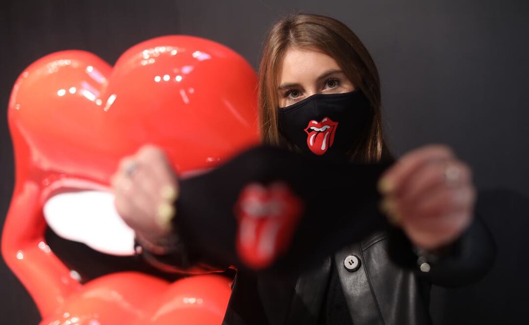 Así dentro de la tienda de The Rolling Stones. Foto: AFP
