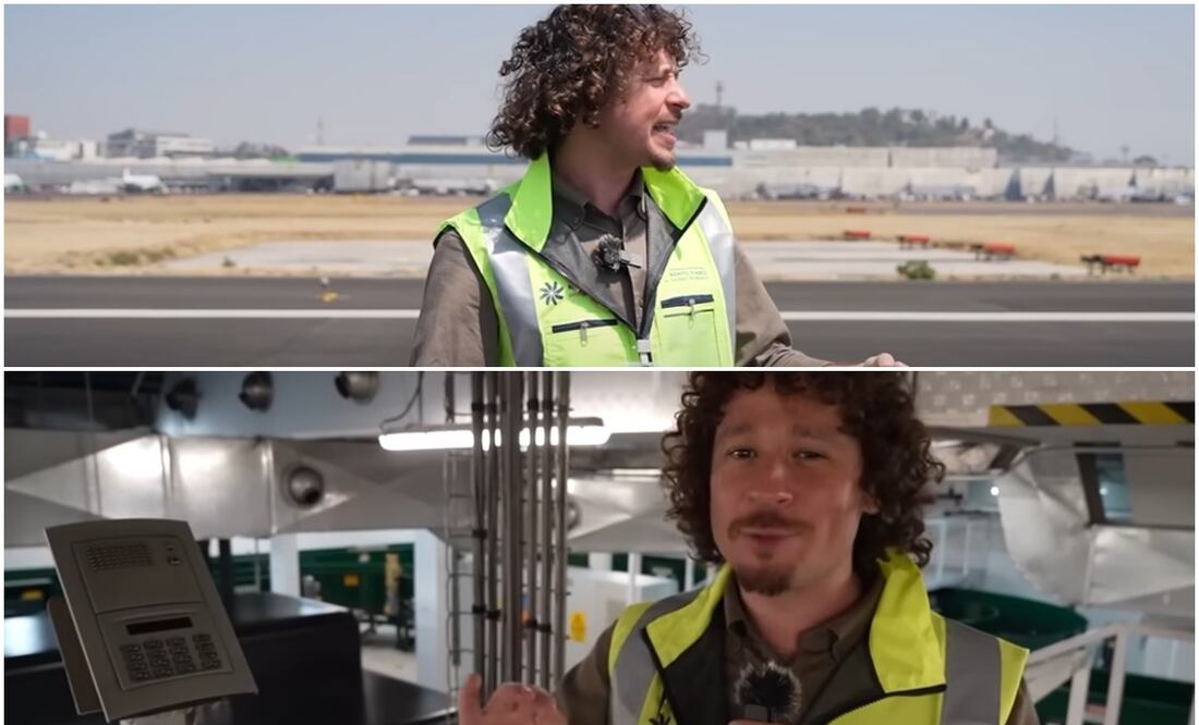 Luisito comunica explora diferentes lugares del AICM