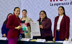 Milena Quiroga se registra como aspirante para coordinar la Defensa de la Transformación y la Soberanía Nacional en BCS; iniciará gira