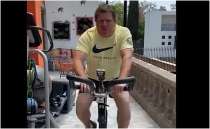 Miguel Herrera muestra cómo se prepara el América durante pandemia