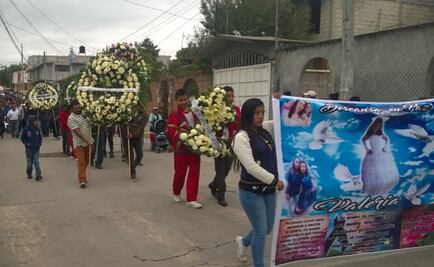 Amigos y familiares dan último adiós a Valeria, la niña asesinada en Edomex