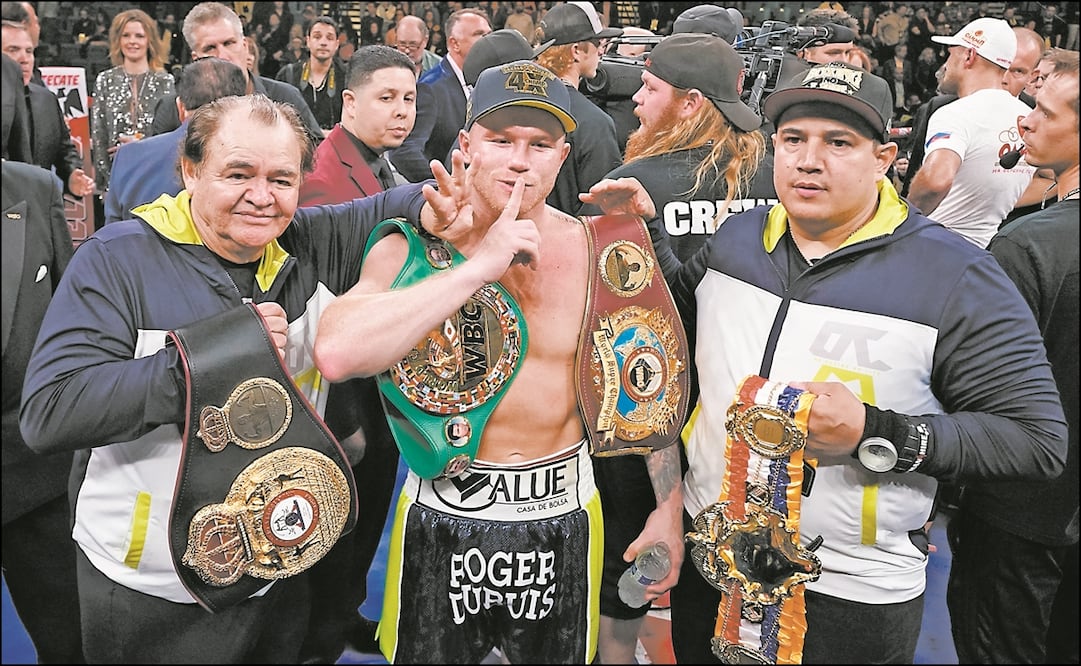Saúl Álvarez, boxeador mexicano. Foto: Agencias