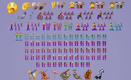 Revelan 230 nuevos emojis