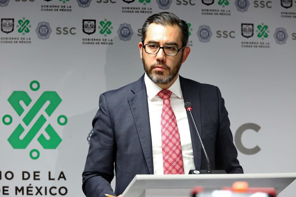 El Secretario de Seguridad Ciudadana de la CDMX, Jesús Orta. Foto: Archivo