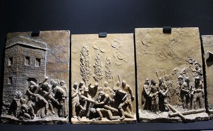 Exhiben obras de arte rescatadas en Italia tras sismo