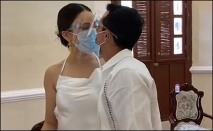 El clavadista olímpico Rommel Pacheco contrajo nupcias en Mérida