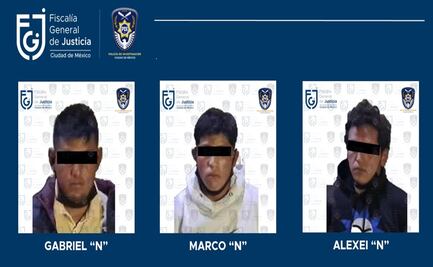 Caen tres presuntos integrantes del Cártel de Tláhuac cuando supuestamente vendían droga en la calle